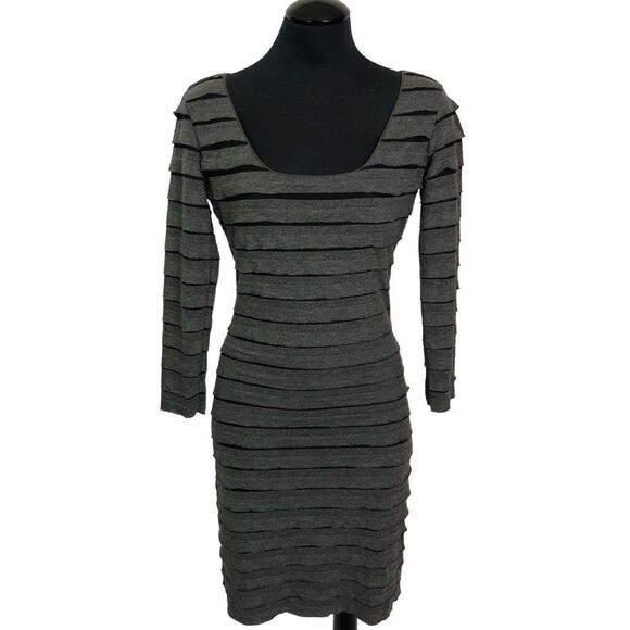Max Studio Gray Layered Dress - Women’s S - Picture 1 of 6
